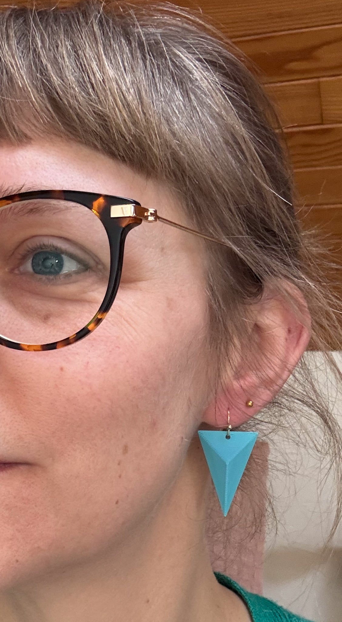 Driehoek turquoise