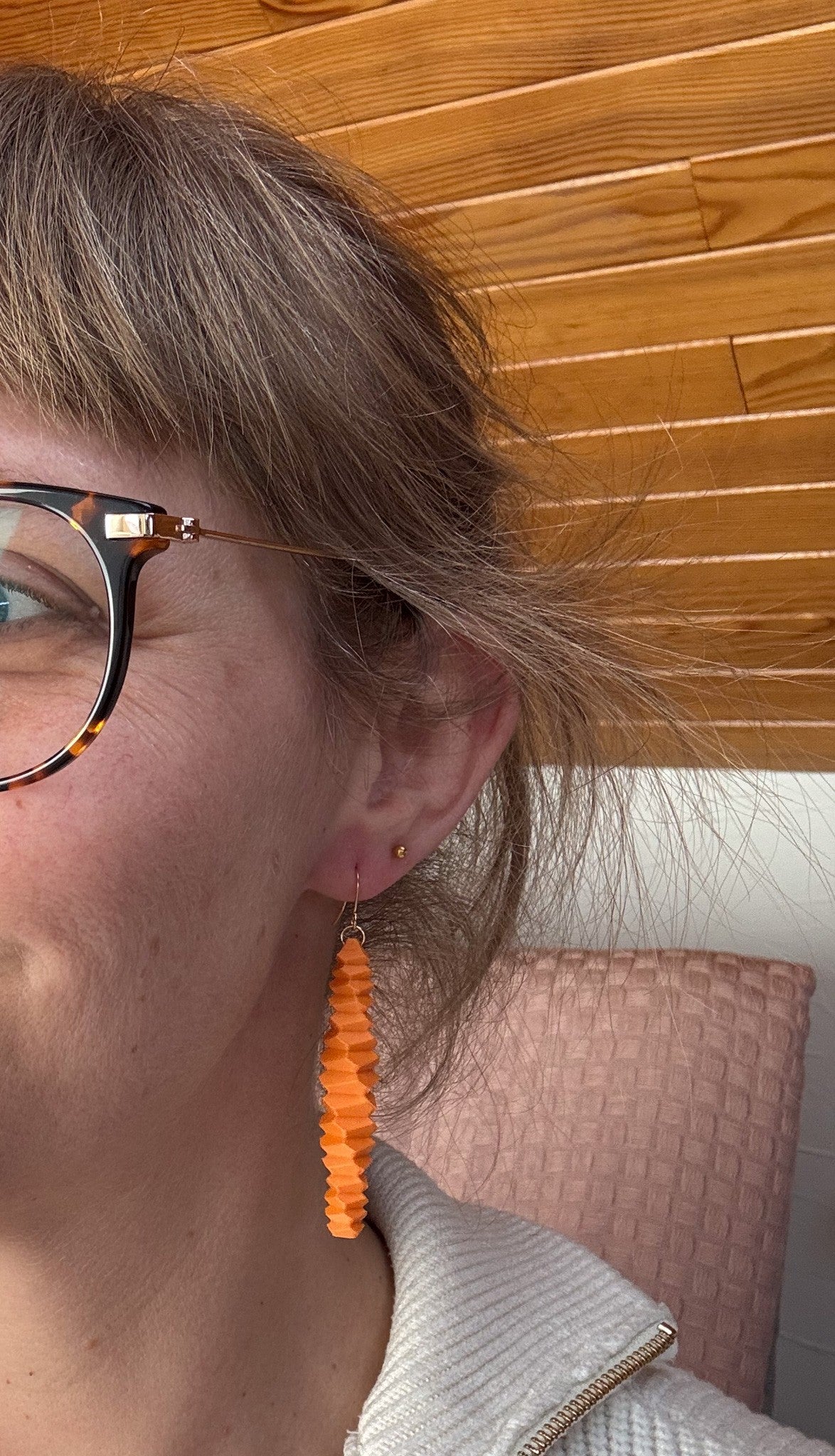 Spiraal oranje