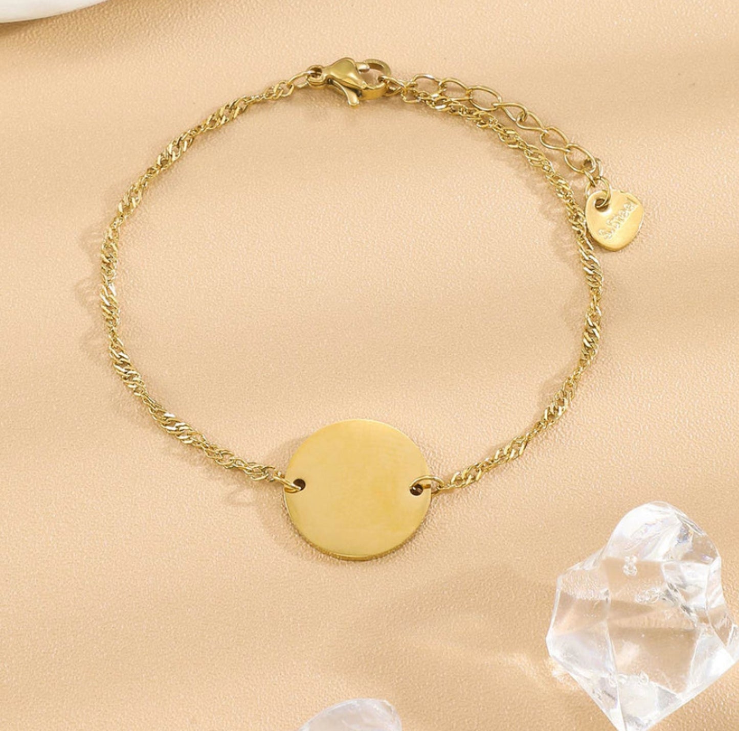 Armband fijn gedraaid goud