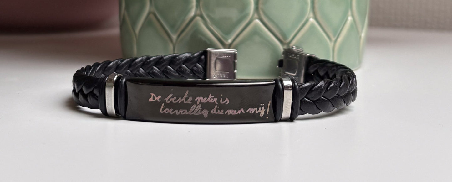 Armband zwart