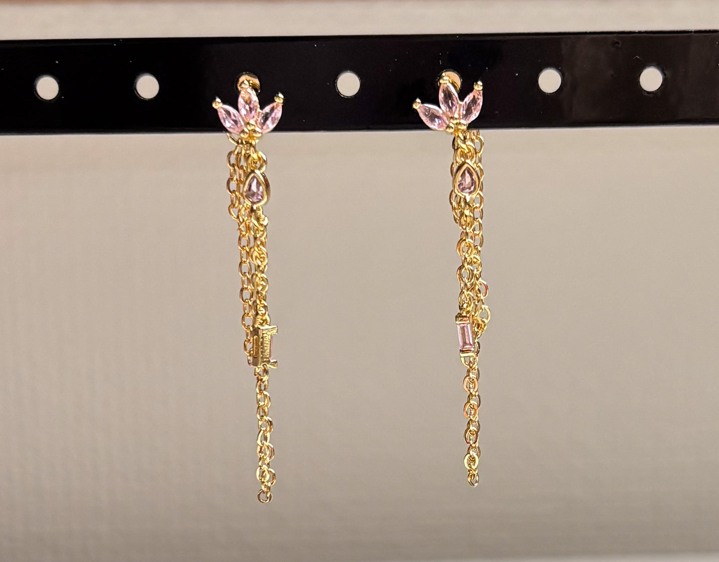 Oorbel ketting