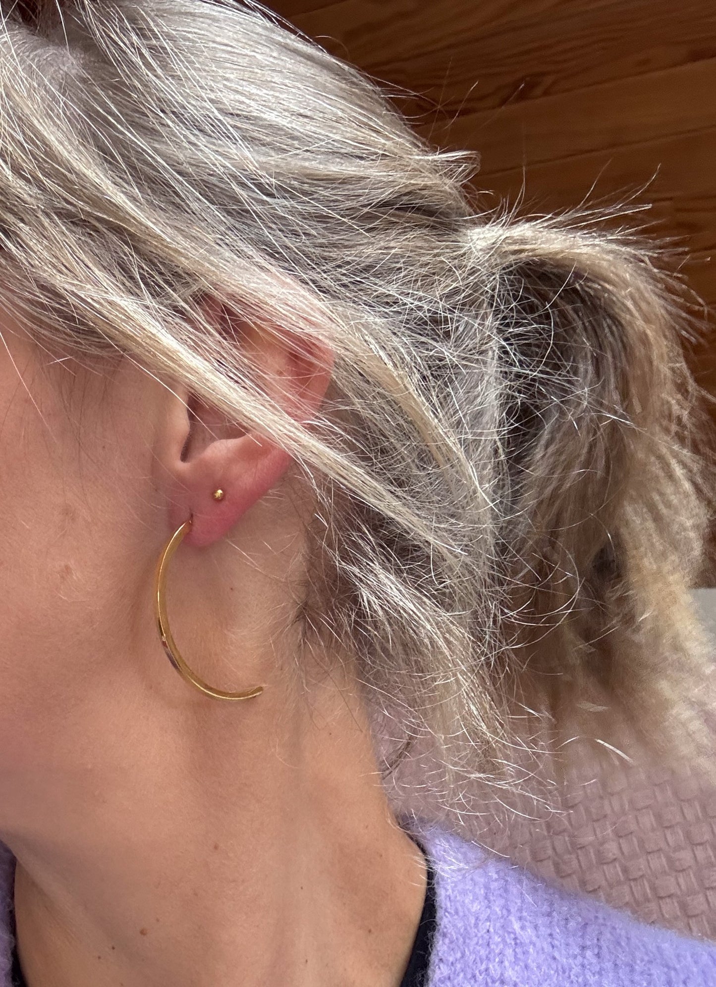 Studs 2 in 1 zilver