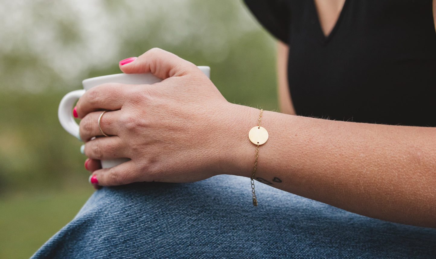 Armband fijn gedraaid goud