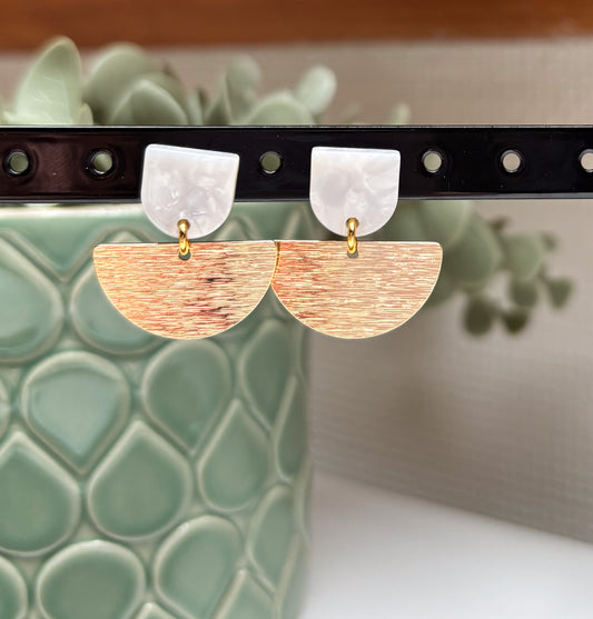 Hanger half rond goud