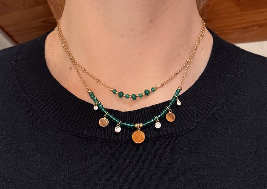 Ketting dubbel groen