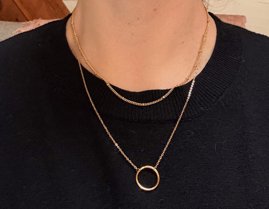 Ketting dubbel rond
