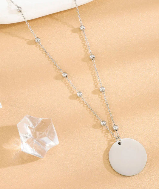 Ketting bolletjes zilver