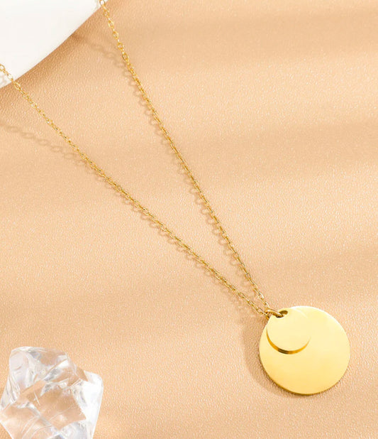 Ketting extra disc goud